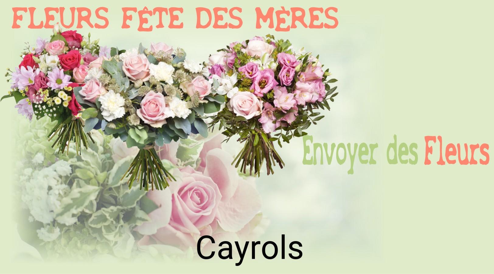 Bouquet de Fête des Mères livré à Cayrols